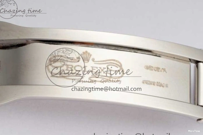 MiroTime 0215 UrbanChic DateJust 36mm SS YG DIWF 1:1 Best Edition 904L Steel Gray Dial Green Markers on Jubilee Bracelet SA 2309